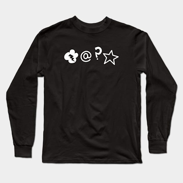 Grawlix #3 Long Sleeve T-Shirt by Dirtbath